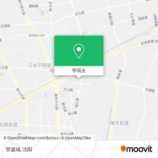 荣盛城地图