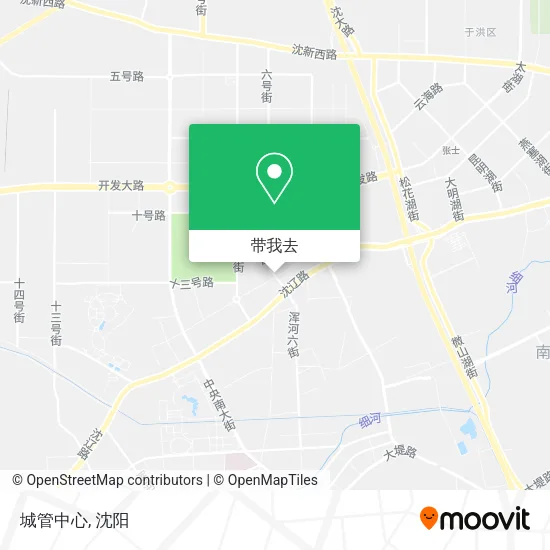 城管中心地图