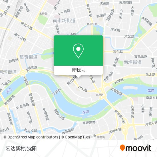 宏达新村地图