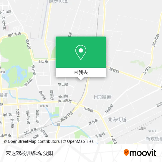 宏达驾校训练场地图
