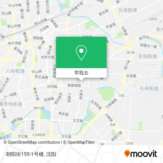 朝阳街155-1号楼地图