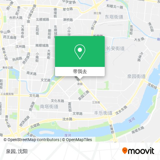 泉园地图