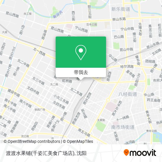 渡渡水果铺(千姿汇美食广场店)地图
