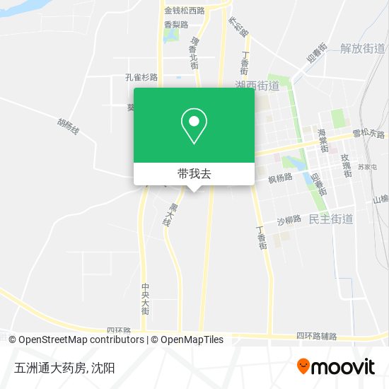 五洲通大药房地图