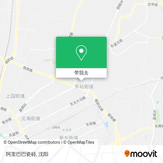 阿里巴巴瓷砖地图