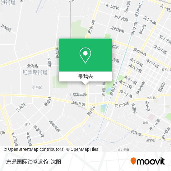 志鼎国际跆拳道馆地图