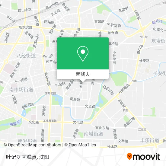 叶记泛南糕点地图