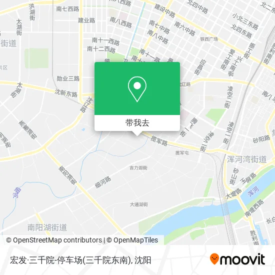 宏发·三千院-停车场(三千院东南)地图