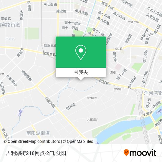 吉利湖街218网点-2门地图