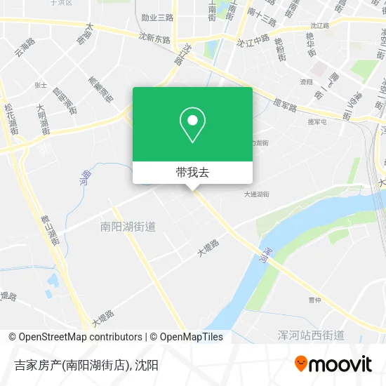 吉家房产(南阳湖街店)地图