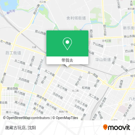 晟藏古玩店地图