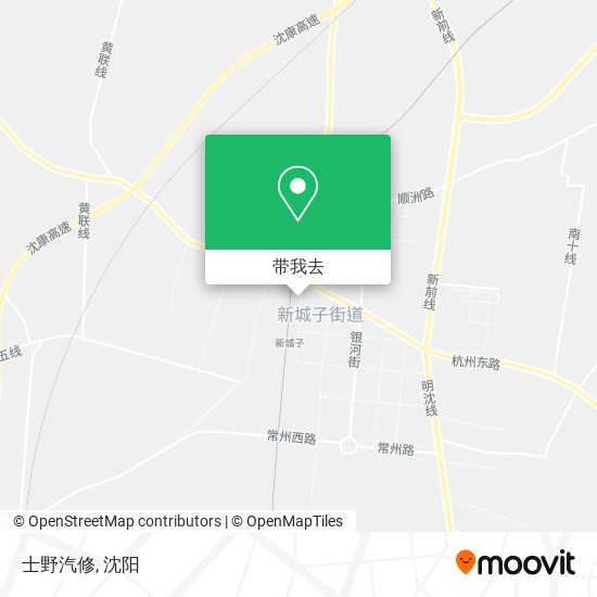 士野汽修地图