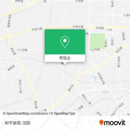 和宇旅馆地图