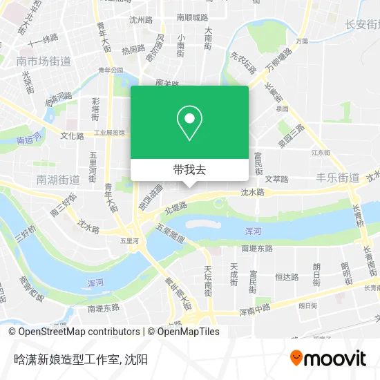 晗潇新娘造型工作室地图