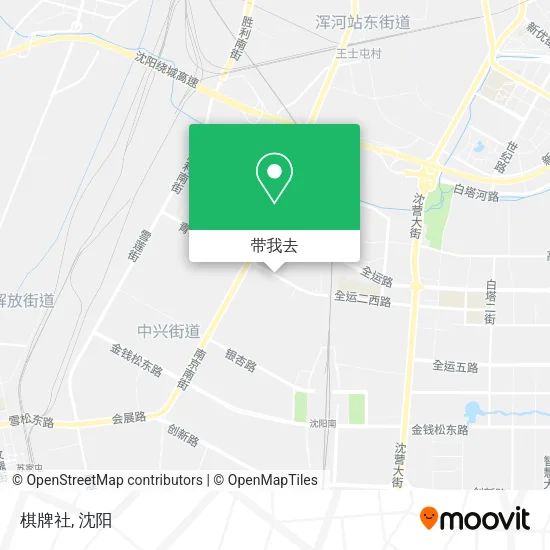 棋牌社地图