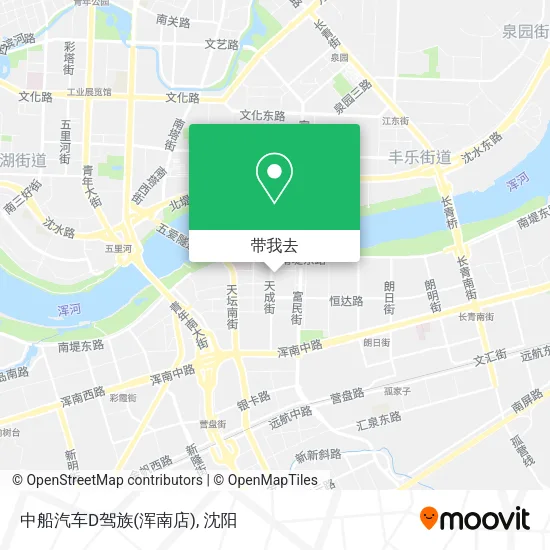 中船汽车D驾族(浑南店)地图