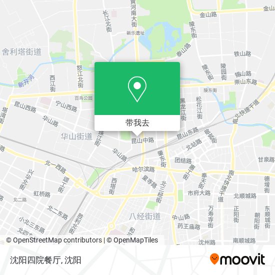沈阳四院餐厅地图