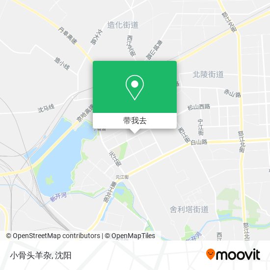 小骨头羊杂地图