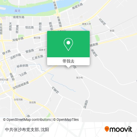 中共张沙布党支部地图