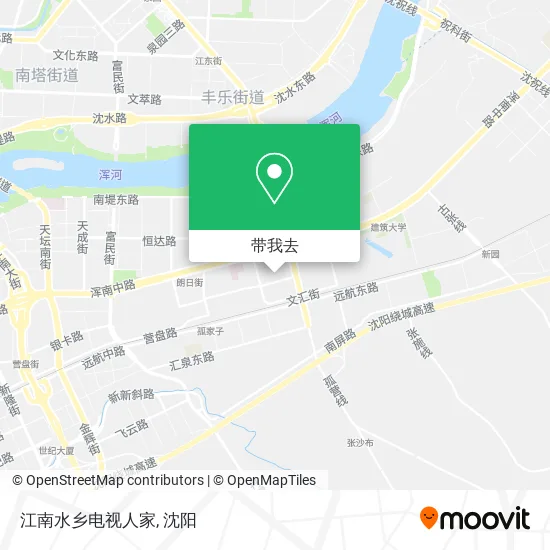 江南水乡电视人家地图