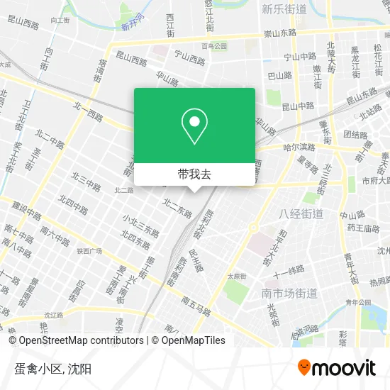蛋禽小区地图
