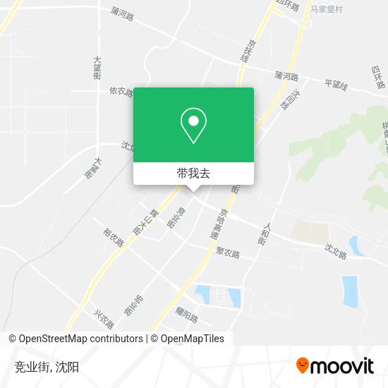 竞业街地图
