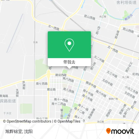 旭辉锦堂地图