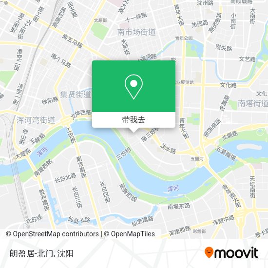 朗盈居-北门地图