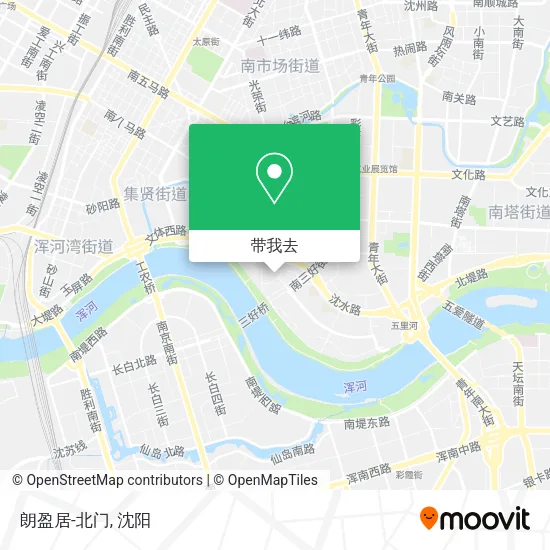 朗盈居-北门地图
