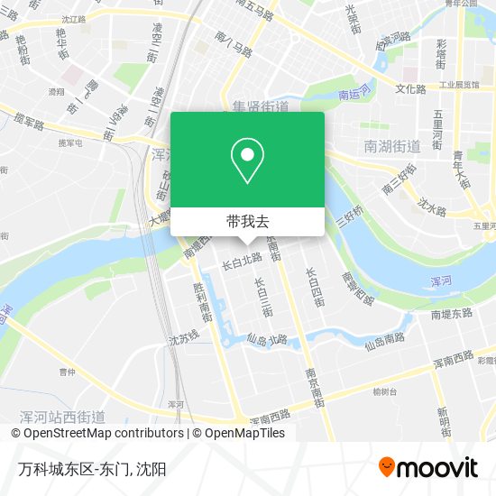 万科城东区-东门地图