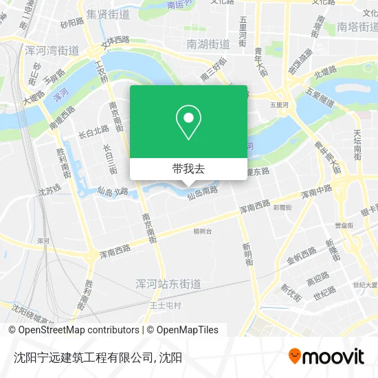 沈阳宁远建筑工程有限公司地图