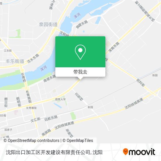 沈阳出口加工区开发建设有限责任公司地图