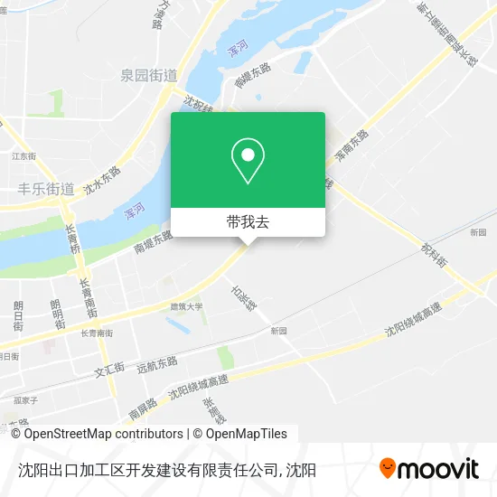 沈阳出口加工区开发建设有限责任公司地图