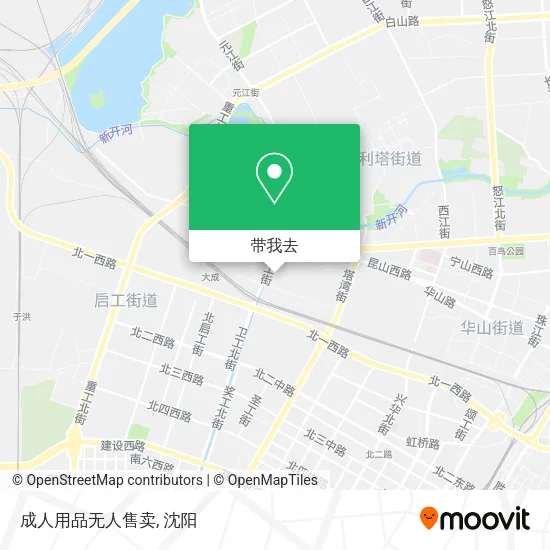 成人用品无人售卖地图