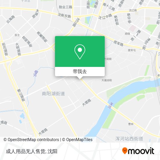 成人用品无人售货地图