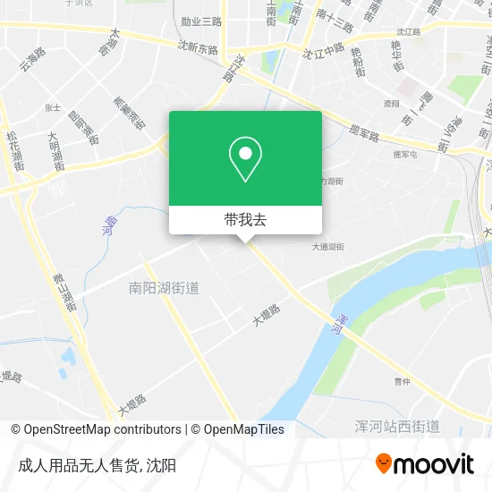 成人用品无人售货地图