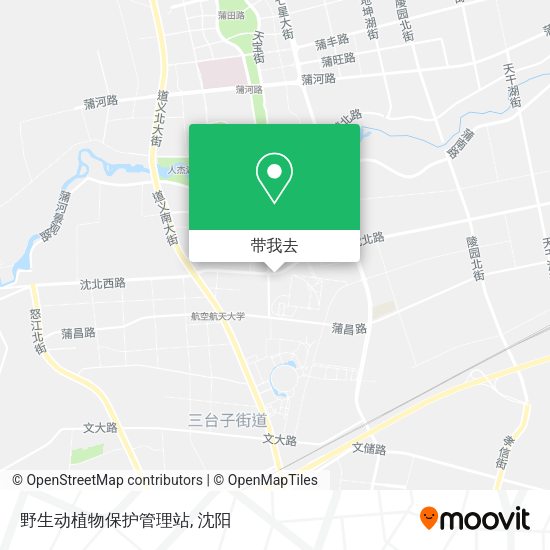 野生动植物保护管理站地图