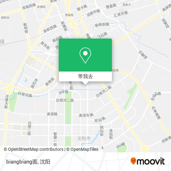 biangbiang面地图