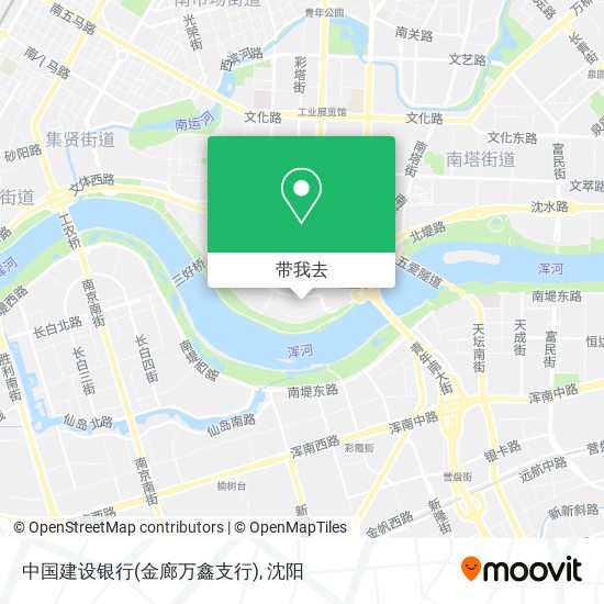 中国建设银行(金廊万鑫支行)地图
