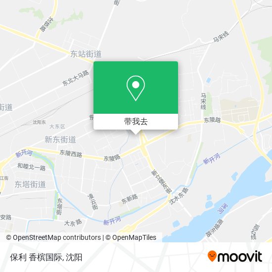 保利 香槟国际地图