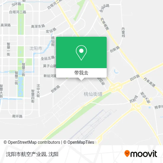 沈阳市航空产业园地图