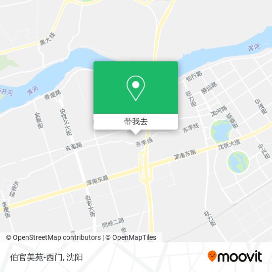 伯官美苑-西门地图