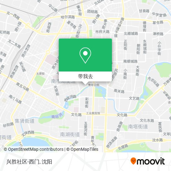 兴胜社区-西门地图