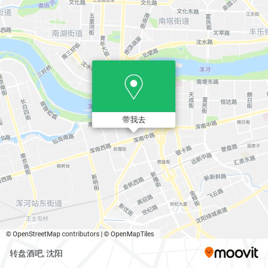 转盘酒吧地图