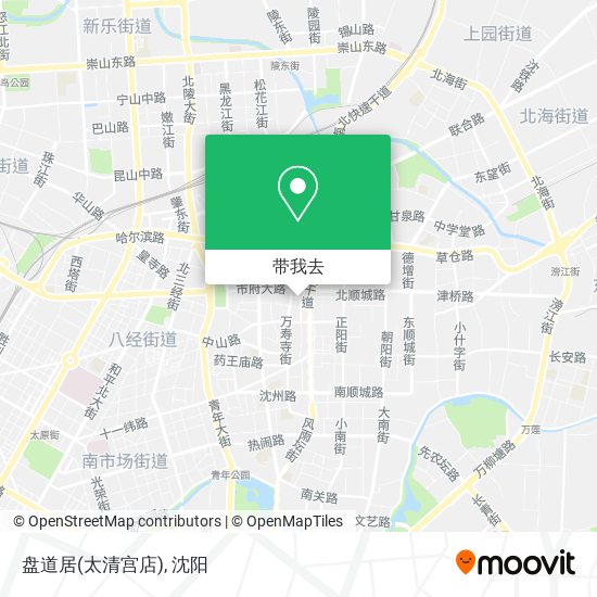 盘道居(太清宫店)地图