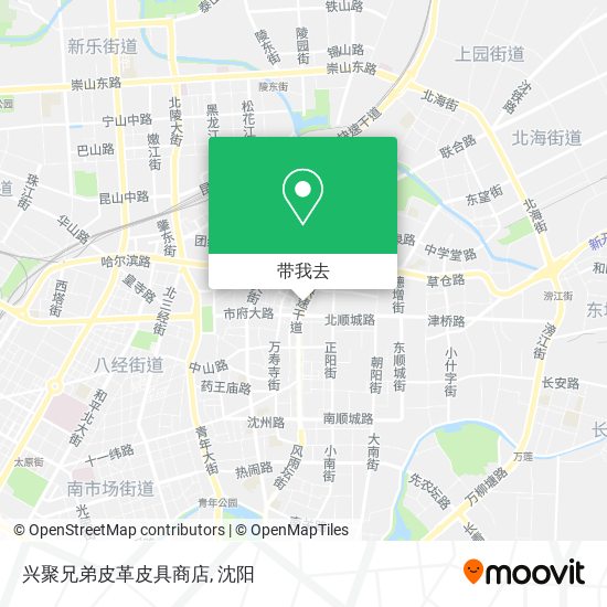 兴聚兄弟皮革皮具商店地图