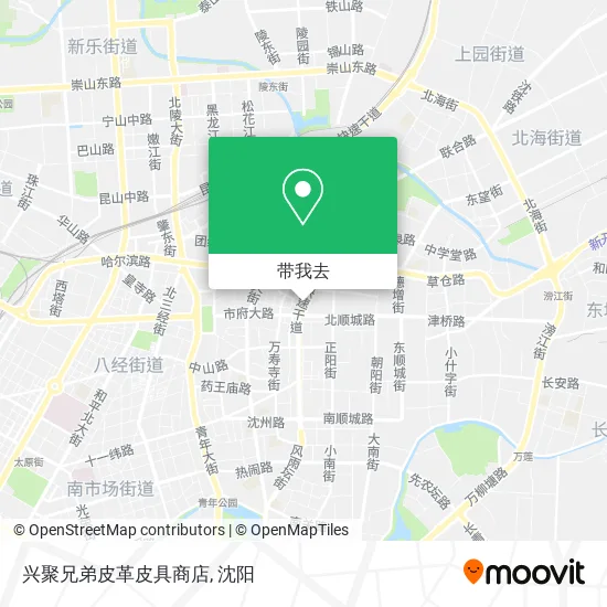 兴聚兄弟皮革皮具商店地图