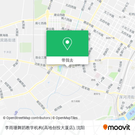李雨珊舞蹈教学机构(高地创投大厦店)地图