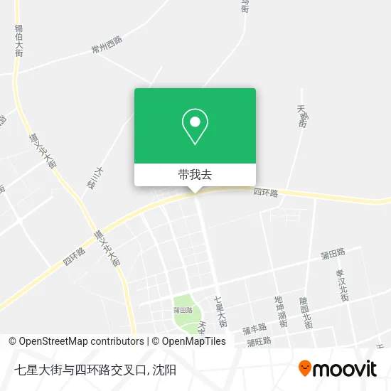 七星大街与四环路交叉口地图