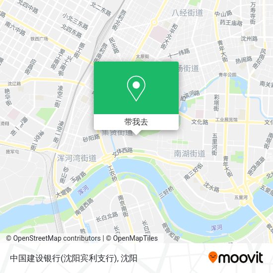 中国建设银行(沈阳宾利支行)地图